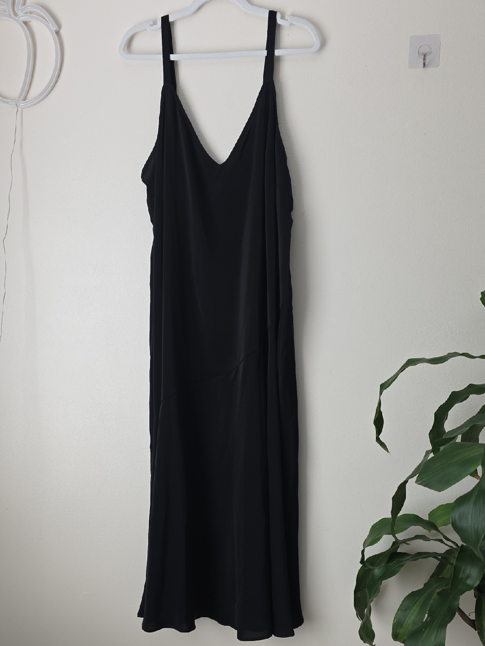 Torrid Slip Maxi Dress with ASYM Tier Detail